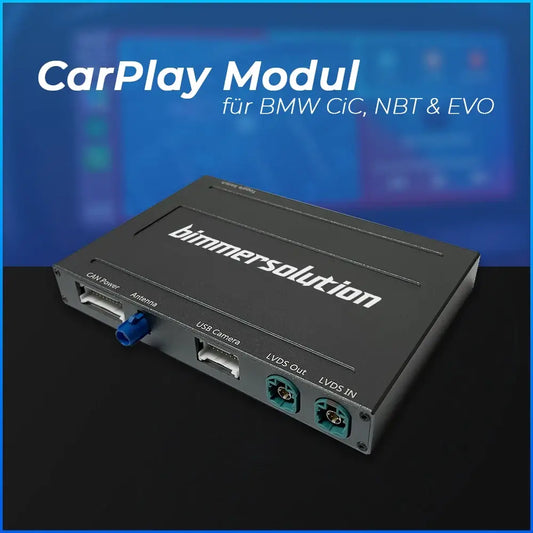 BIMMERSOLUTION CarPlay Modul für BMW CiC, NBT & EVO Systeme