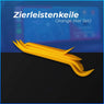 Zierleistenkeile (Orange) 4er Set